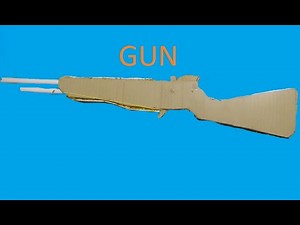 Cum să faci o armă din carton care trage?