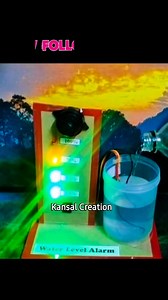 31K views · 123 reactions | Water lavel alarm Working model for school exhibition #WaterLevelIndicator #waterlevelalarm #scienceproject #exhibition #education #easymathods #schoolevents #studentlife #schoollife | Kansal Creation | Facebook