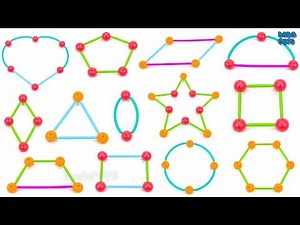 Shapes|Basic Geometry Shapes|Learning Shapes for Kids|Geometric Puzzle|Learn colors with Shapes|Fun