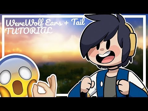 🌸｡.｡:+♡*♥ WOLF TAIL + EARS TUTORIAL! [Aphmau 3D models] ♥*♡+:｡.｡🌸