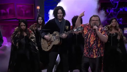 Jack White, Jack Black team up on 'Seven Nation Army' on 'SNL'