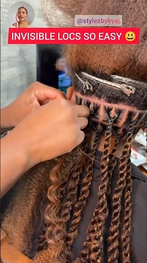 Invisible Locs is so easy with this Braiding hack - Braids tutorial