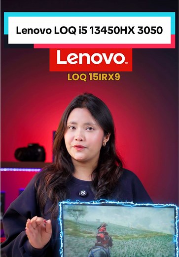 Lenovo LOQ: i5 13450HX, RTX 3050 6GB