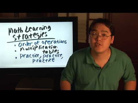Math Help : Math Learning Strategies