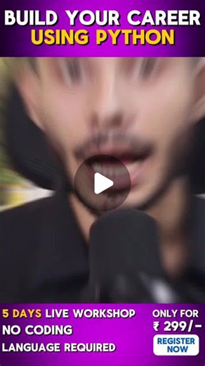 Sagar | Programming Trainer on Instagram: "🌟 Become a Python Pro in Just 5 Days – Even as an Absolute Beginner! 🌟 Yes, you heard it correctly – this is no empty promise. Introducing a Fresh, Rapid, and Proven Approach to Learning Python in Just 5 Days. (Join the 5500+ Students Who've Already Benefited!) Tired of the Traditional Approach? ❌ Stop wasting your time and money on overpriced, uninspiring courses. ❌ Still struggling with Python? ❌ Frustrated by the lackluster content from other cours