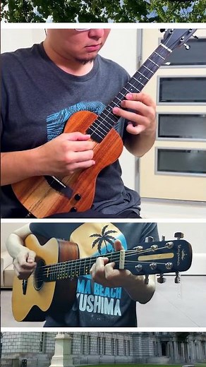 Ukulele and Guitar duet on an Irish dance tune #ukulele #guitar #cover #irish #music