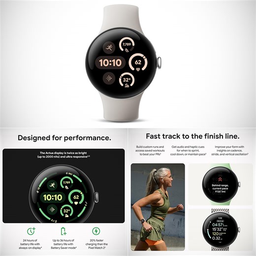 Google Pixel Watch 3 Brings Smarter Fitness Tracking and Brighter Display to Your Wrist for the Lowest Price Yet
