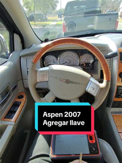 Programación llave nueva Chrysler aspen 2007 ✅ ☎️ 737-255-2604 #locksmithaustin #autosaustin #atx #austin #cerrajeroautomotriz