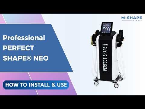 How to Install & Use: Professional PERFECT SHAPE® NEO Body Sculpting Machine 5 in 1
