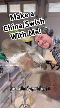 Make a China/Swish Cymbal With Me!