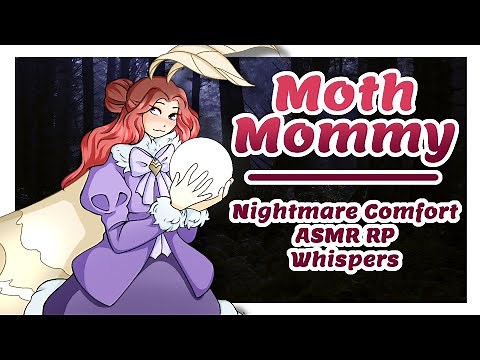 【ASMR】Moth Mommy Nightmare Comfort 🌙💜 | Monster Girl Roleplay