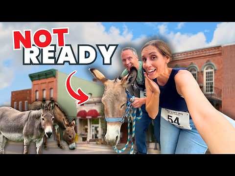 We Entered the STRANGEST Race in Colorado (Donkey Derby Days)