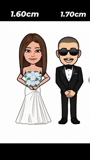 Animated Wedding Scene with Cartoon Characters