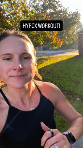 ONE WEEK UNTIL HYROX DALLAS!  Try this workout so you can join me in my misery! 2 sets of each exercise with a 1000 m run in between each 2 exercises! #hyroxdallas2025 #hyrox #hyroxtraining #workout #garagegym #strength #hiit #strengthandendurance | Synergy Stretch and Strength | Facebook