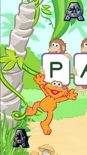 pick the letter #sesamestreet #sesame #elmo