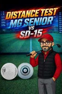 “ILLEGAL Golf Ball?! MG Senior vs SD-15 Distance Test 🤯”