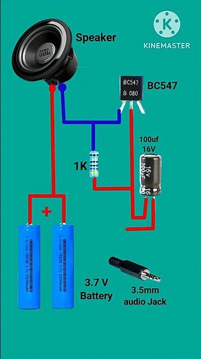 Simple amplifier circuit diagram BC 547transistor amplifier #electricalindia #electrical #electrici
