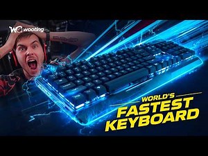 Wooting 60HE Is TOO FAST | The World’s Fastest Gaming Keyboard Review!