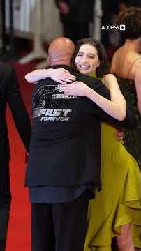 #VinDiesel & #MeadowWalker shared a touching moment during the “Fast & Furious” screening in Cannes