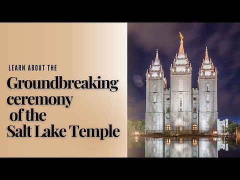 EP:132 Salt Lake City Temple Groundbreaking Ceremony The Church of Jesus Christ of Latter-day Saints