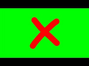 animated green screen wrong botton