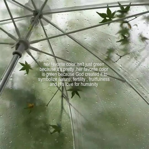 Green is My Favorite Color: A Peaceful Vibe