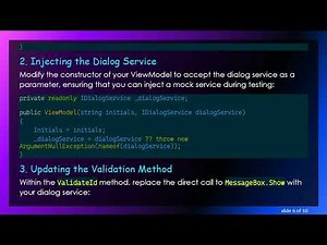 How to Successfully Execute C# WPF Commands via Unit Tests