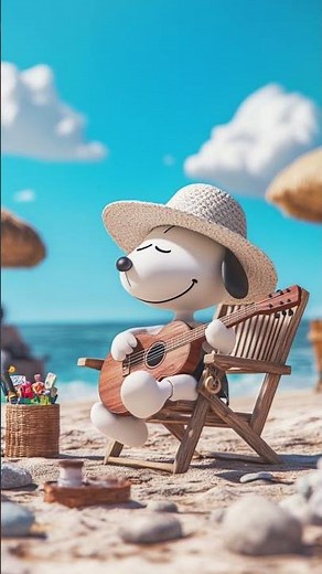 【スタバ BGM】5月のビーチサイドカフェでスヌーピーと一緒に夏のボサノバ音楽を楽しもう。