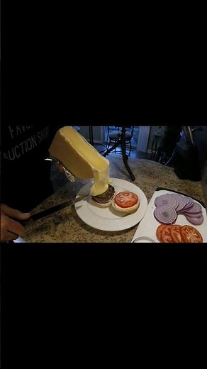 Irresistible Raclette Cheese Burger | French Raclette Cheese