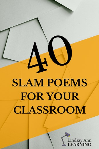 40 Engaging Slam Poems for English Class