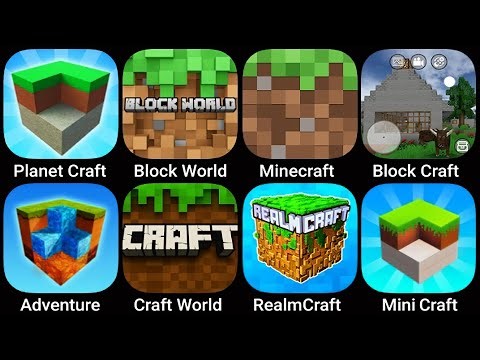 Planet Craft,Block World 3D,Minecraft,Block Craft,Adventure,Craft World,RealmCraft,Mini Block Craft