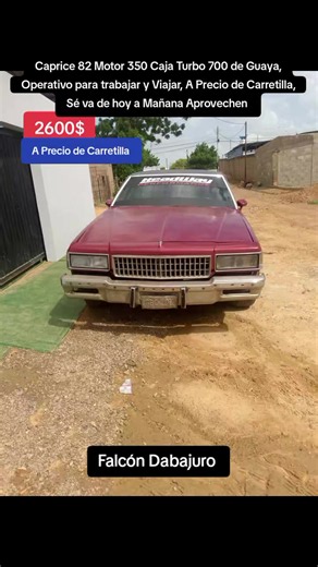 Caprice 82 Motor 350 con Caja Turbo 700 – A Precio de Carretilla