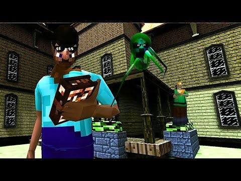 Granny 3 Enhanced Minecraft Mod Tube Escape - Full Gameplay