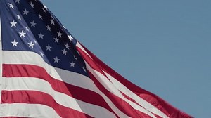 Close American Flag Waving Wind Stock Footage Video (100% Royalty-free) 3526141825 | Shutterstock
