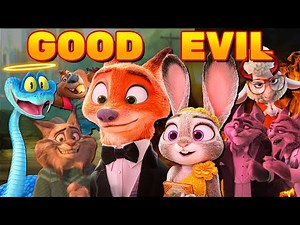 Disney's Zootopia 2 Characters: Good to Evil