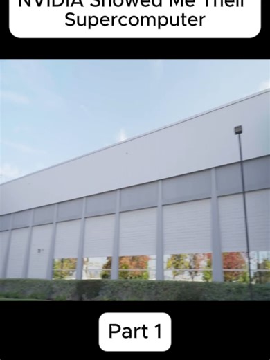 NVIDIA Showed Me Their Supercomputer