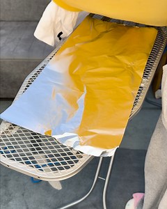 Aluminum Foil For Perfect Ironing | Genius Club