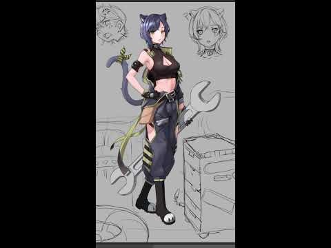 【vtuberさん描く】気まぐれお絵描き配信#35【縦配信用】