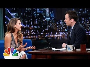 Jessica Alba Is an Entrepreneur (Late Night with Jimmy Fallon)