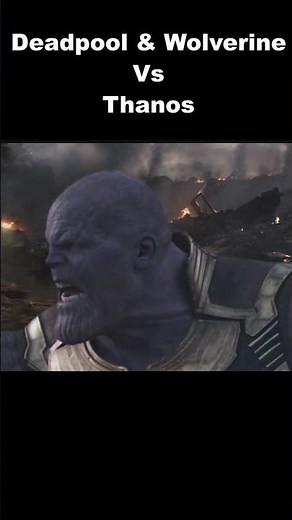 Deadpool and Wolverine Kill Thanos in Endgame!