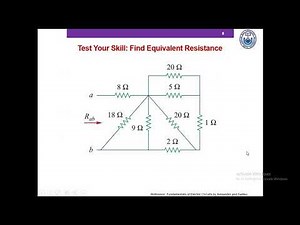 Electrical Circuit Analysis| Finding Equivalent Resistance| Series Parallel Wye Delta Transformation