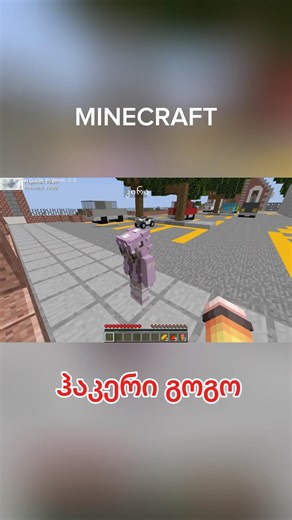 ჰაკერი გოგო MINECRAFT-ში👀