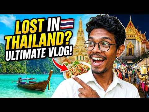 Bangkok Thailand Vlog | Street Food, Culture & City Life