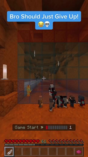 Unlucky! 😂 #fyp #deathrun #hive #minecraft