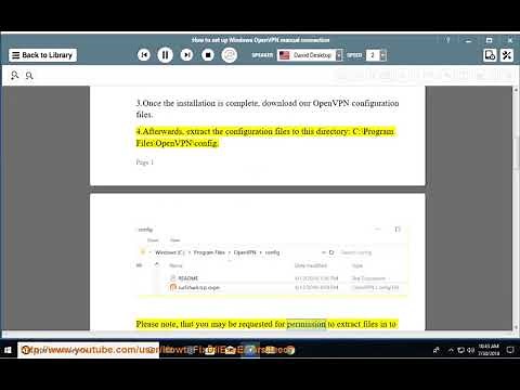 Set up Surfshark OpenVPN in Windows 10/8/7/XP