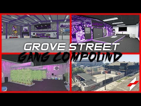 Grove Street Gang Compound MLO | Grimzy [FIVEM]