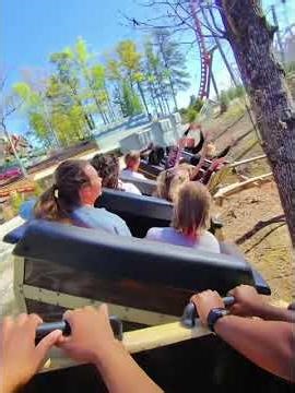Dahlonega Mine Train Ran So Others Could Walk 😳 | Full POV Six Flags Over Georgia