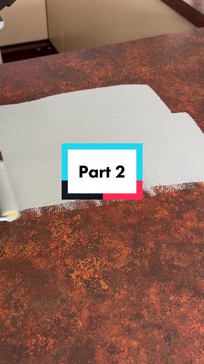 Part 2! Painting our kitchen benchtop using Dulux Renoavtion Range! #painting#paintingkitchenbenchtop#kitchen#paint#dulux#duluxpaint#duluxrenovationrange#renos#renovation#fyp#viral#home