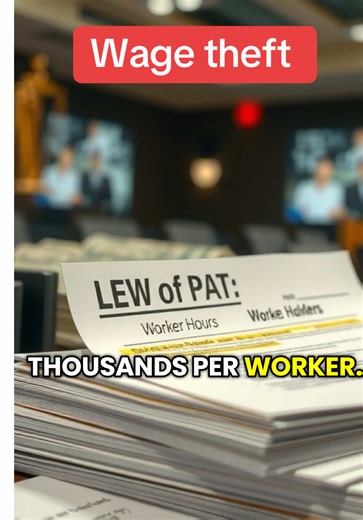 Wage Theft Is Illegal wage theft employer stealing wages Employer withholding pay unpaid overtime laws off the clock work illegal how to report wage theft department of labor wage claim employer not paying overtime misclassified as independent contractor illegal paycheck deductions minimum wage violations Job didn’t pay me on payday Unpaid wages lawsuit Breaks and meal breaks theft How to confront your employer withholding pay Overtime tax law 2026 Tax law on tips #DOL#DOLgetheft #off#offthecloc