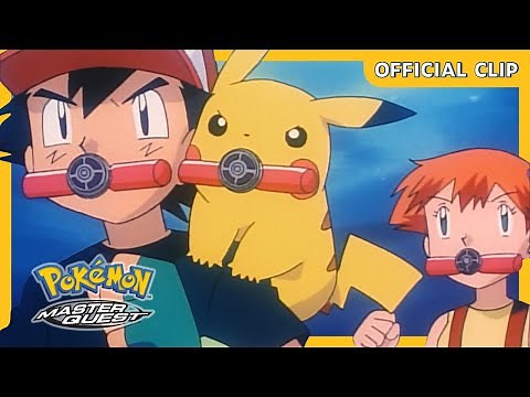 Underwater Pokémon Battle! | Pokémon: Master Quest | Official Clip